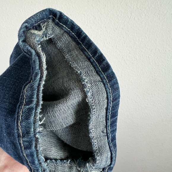 Big Star Casey K Jeans Womens 28 Low Rise Bootcut Stretch Western Cowgirl Hemmed - Picture 6 of 9